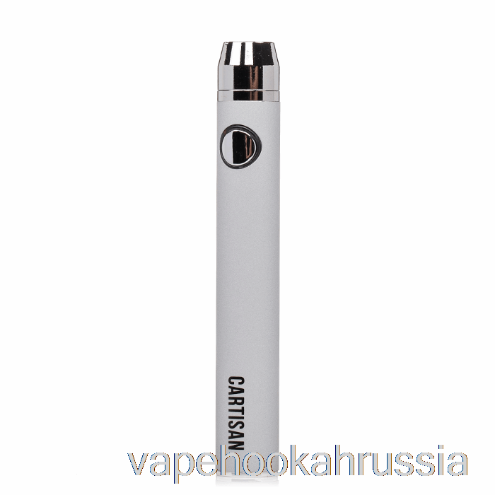 Vape Juice Cartisan Button VV 650 Аккумулятор 510 Серебристый